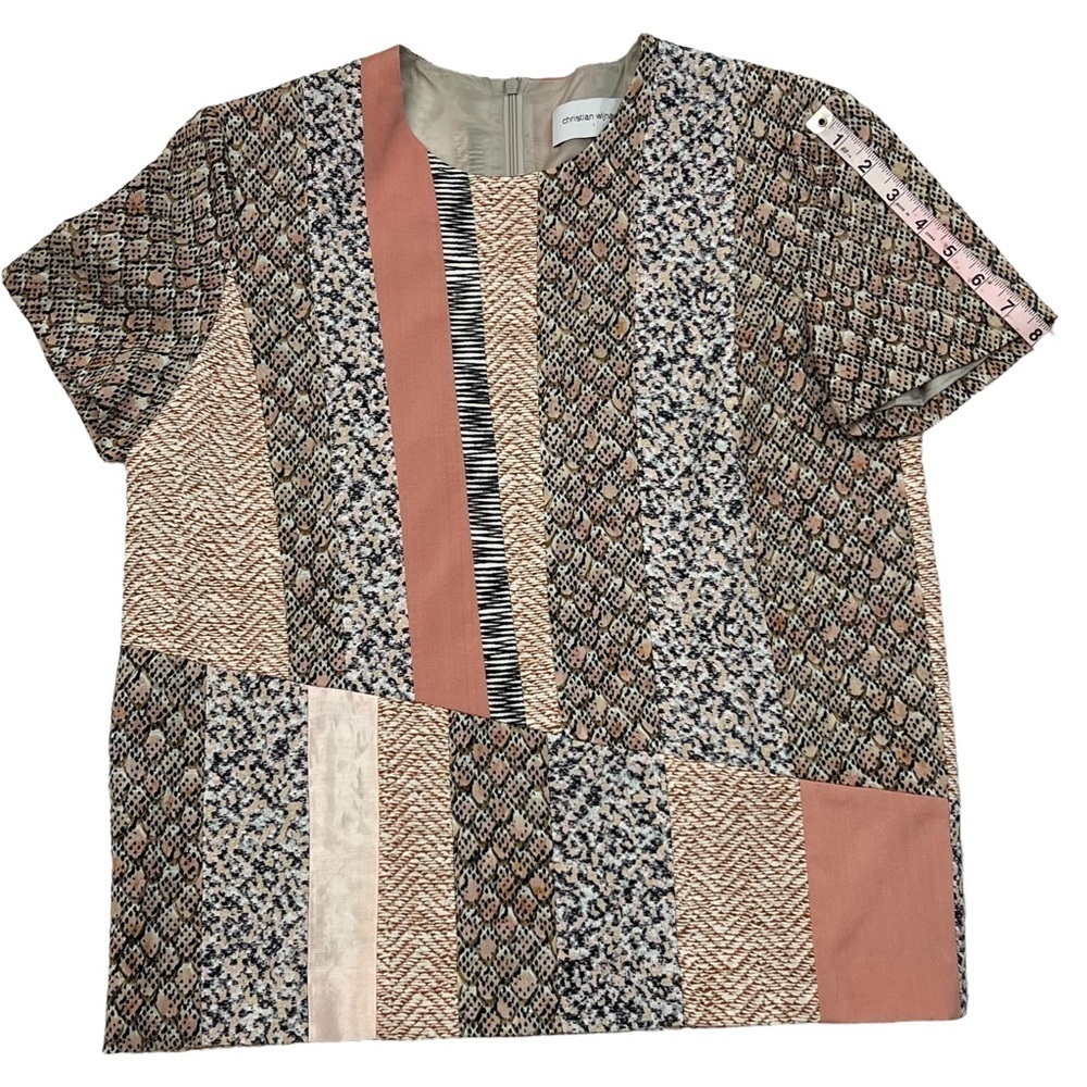 Christian Wijnants Designer Patchwork Animal Prin… - image 6